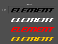 Cutting sticker sepeda MTB Element Stiker Sepeda Element Sepeda Lipat