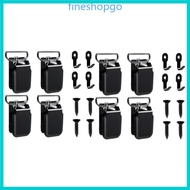 Fine 8 Practical Metal Wall Clamps Decorative Hanging Solution Tapestry Wall Hangers for Woven  Home