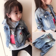 Kids Embroidery Jean Jacket (PRE-Order 9days)