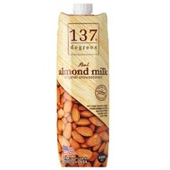 137 Degrees Almond Milk Unsweetened,  1Liter (Assorted)