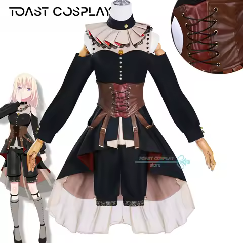 Misumi Uika Cosplay Anime BanG Dream Ave Mujica Misumi Uika Cosplay Costume Dress Role Play Outfit W