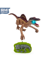Juguete Dinosaurio con Sensores y Control Remoto con Luces y Sonidos, Dino Radio Control Luz y Sonido para Niños