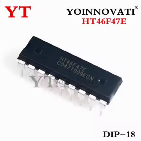 10PCS HT46F47E HT46F47 46F47 DIP18