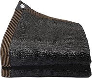 YVYKFZD 95% Shade Cloth Mesh Cover with Grommets, Sunblock Shade Netting UV Resistant, HDPE Permeabl