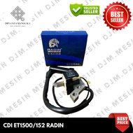 CDI Coil Ignition Generator ET 1500 154 156 152F 4 Stroke Radin