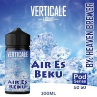 ORI! LIQUID BEST VERTICALE LIQUID AIR ES BEKU 100 ML MINERAL WATER ICE DINGIN LIQUID RASA BUAH SALT 