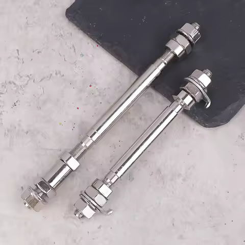 Bike Bearing Shaft Bike Front Rear Wheel Hub Axle Solid Shaft Lever Spindle Shift Shaft Rear Axle 18