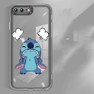 for iPhone 7 Plus 6 6s Plus iphone7 8 Plus Full Camera Cover Fury Stitch Angry Monster Crystal Candy Case Lens Protection Shell