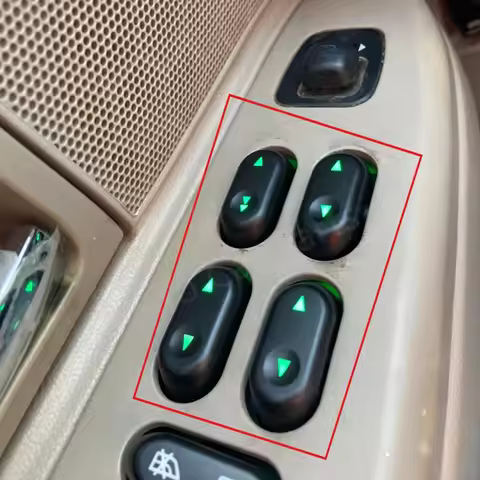 5L1Z14529AA Power Window Switch Regulator Button for Ford F150 Crown Victoria Expedition Mercury Gra