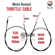 BG328 FR3001 TL33 Mesin Rumput/Throttle Cable/Tali minyak mesin Rumput