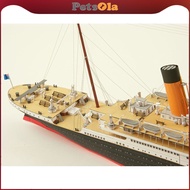 [PETSOLA] 3D 1/400 Titanic Ship Assemble Paper Model Kit Game Toy Collectables Home Decoration Ornam