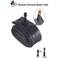 LS Premium Butyl Inner Tube Bicycle 12'' 14'' 16'' 18" 20'' 22" 24'' 26'' Tiub Basikal