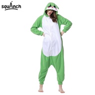 Women Rabbits Onesies Cute Kigurumis Pink White Polar Fleece Animal Pajama Bunny Suit Carnival Hallo