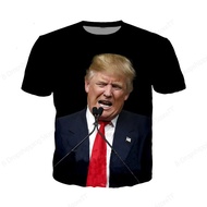 Donald Trump Funny 3d Print Tshirt Men Women Fashion T-shirt Anime Street USA T Shirt Crewneck Short