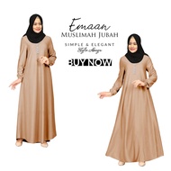 Emaan Muslimah Jubah Simple &amp; Elegant Style Abaya