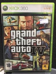 自有收藏 英文版 XBOX360 遊戲光碟 GTA Grand Theft Auto IV：俠盜獵車手4
