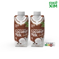 [COCOXIM] Chocolate Coconut Milk Drink 330ml - Bundle of 2 - Tetra Drink