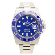 Rolex Submariner116619Lb Platinum Blue Dial Men's Watch