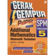 [BC] SASBADI • SPM Assessment Instrument Format • Gempur PdPR Additional Mathematics (Bilingual) SPM