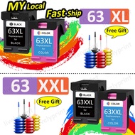 Compatible HP 63XL/XXL Ink Cartridge HP 63XL Ink Cartridge HP 63 Ink Refill for HP 63 Black Tricolor