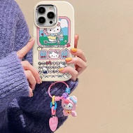 Cute Scooter KT Cat Case For Redmi 10 10C 12 12C 13C 14C A4 A3 Pro 9 9A 9i 9T A1 A2 A1+ A2+ POCO M6 