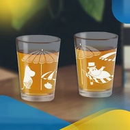 【MOOMIN】Moomin day限定款熱炒杯(2入組) 啤酒杯 玻璃杯 杯子