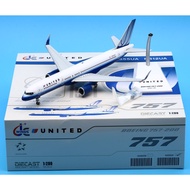 XX20221 Alloy Collectible Plane Gift JC Wings 1:200 United Airlines "StarAlliance" Boeing B757-200 D