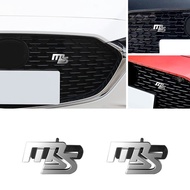Car Styling Front Grill Emblem 3D Metal MS Logo Sticker For Mazda CX-3 CX-4 CX-5 CX-7 CX-9 M3 M5 MAZ