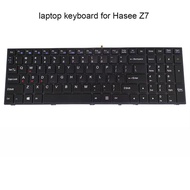 Replacement US RU Backlit Keyboard for Hasee Z7 SL7S3 SP752 178172S2 MP-13H83USJ430B4 6-80-P6500-013
