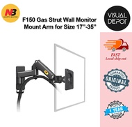 NB F150 North Bayou Gas Strut Flexi Monitor Wall Mount for Size 17" - 35"