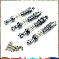 for MN D90 MN-90 MN99S  C14 C24 C34 RC Car 4Pcs Metal  Damper Upgrade Parts Accessories