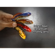 GANTUNGAN Channa auranti red maru barito statue key chain Keychain