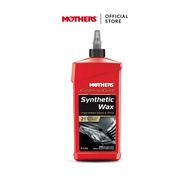 Mothers® California Gold Synthetic Wax แว็กซ์สังเคราะห์เสริมความเงาปกป้องสีรถได้ยาวนาน (473 ml)