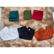 Ba Ba Straight-Leg Silk Pants Bigsize 92kg in all colors