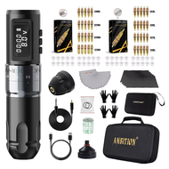 Ambition Mars-U ปากกาสักไร้สาย แผนการเดินทางแบบปรับได้ 6 ชนิด จังหวะ 2.2มม. 2.6มม. 3.0มม. 3.4มม. 3.8