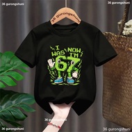 Tersedia: Baju 'Saya Berumur 6 Sekarang Saya Berumur 7' 67 Baju Meme Brainrot, Baju Hari Lahir Pemai