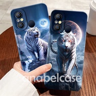 Softcase ITEL A49/A58/A58 PRO NEWEST Cool White Tiger Motif - Latest Case - Case hp -Itel A49 - Itel