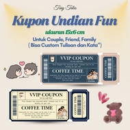 Custom Love Coupon Custom Coupon/ Custom Date Coupon/
