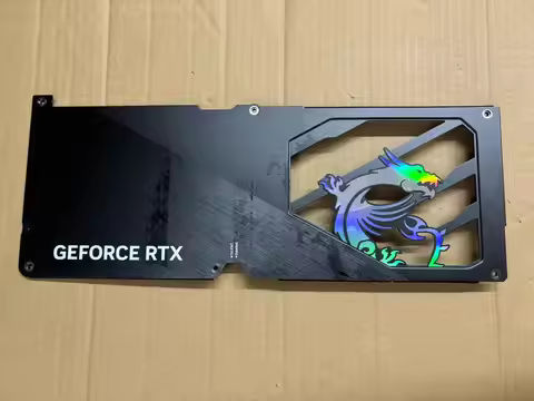 Original Backplate for MSI RTX5070Ti GAMING TRIO OC 16G Graphics Video Card