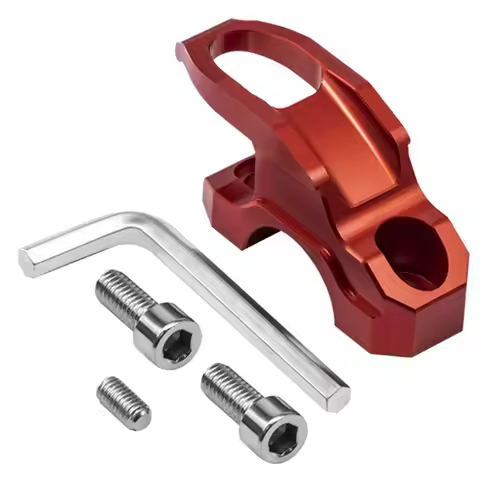 A82E-For Honda PCX125 PCX160 Compatible 22MM Aluminum Alloy Handlebar Hook Clamp Motorcycle Accessor