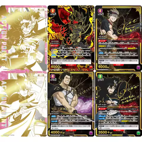 Black Clover UNION ARENA UA20BT BCV-1 SR Card Asta/Noelle Silva/Yami Sukehiro TCG Anime Collection H