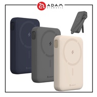 Adam 10000Mah Qi VIONTA C2 PRO 8-IN-1 / POWER BANK 10000Mah Built- in Cable / CCC Certified