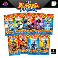 MONSTA GALAXY CARD : PEK BLAZING FROST FULL SET (9/9) (NEW)