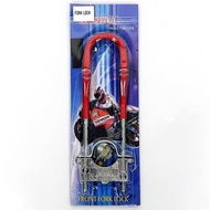 FORK LOCK MOTORCYCLES U SHAPE WITH SPECIAL KEY HIGH QUALITY U LOCK MOTOR U LOCK MOTORCYCLE LOCK