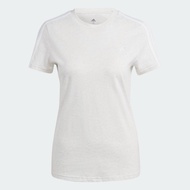 adidas Lifestyle Essentials Slim 3-Stripes Tee Women White IM2830