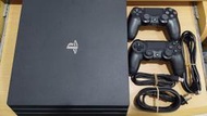 (兩片免運費)中古 PS4 PRO 黑色主機 CUH-7217B 1TB主機 無盒裝 直購價4300