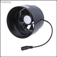 Zone Waterproof 97mm Inline Blower 12V Exhaust Ventilation Fan for Marine Motorhomes Use with Quiet 