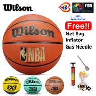 WILSON Basketball NBA Official Match Training Basketball Size 7 PU Leather Indoor Outdoor Basketball