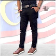 MENS CARGO 6 POCKET PANT GOOD QUALITY/ SALUAR KERJA LELAKI/ WORKER PANT.....
