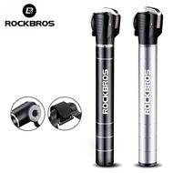 ROCKBROS Mini Portable Bicycle Pump 100 Psi Aluminum Alloy Cycling Bike Pump Fit Presta & Schrader V